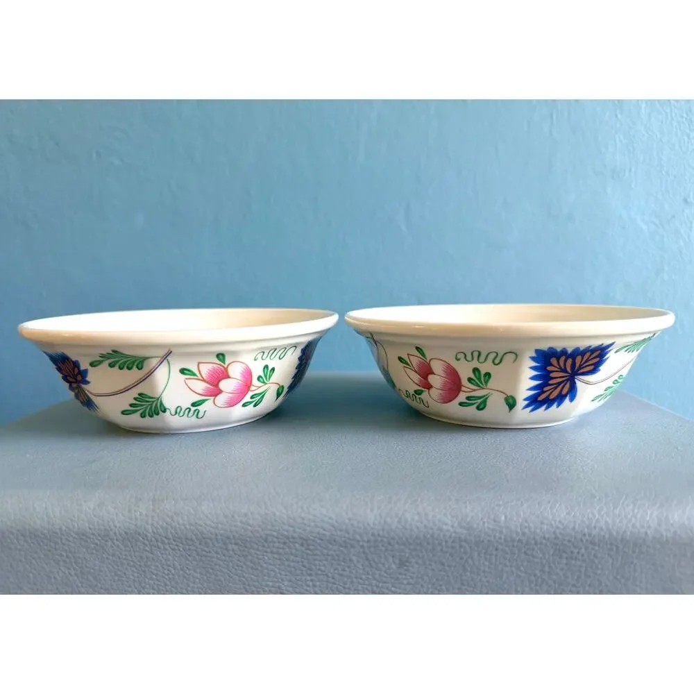 Vintage Iroquois USA Greenfield Village Bowls Henry Ford Museum Collection